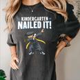 Dabbing Graduation Class Of 2025 Boy Kindergarten Nailed It Women's Comfort Colors T-Shirt Pepper