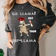 The Dabbing Llama Graduation Class Of 2018 T-Shirt Women's Comfort Colors T-Shirt Pepper