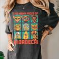 DCC Many Faces Of Mordecai Grid Gamer Series Book Women's Comfort Colors T-Shirt Pepper DCC Many Faces Of Mordecai Grid Gamer Series Book Women's Comfort Colors T-Shirt Pepper