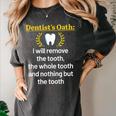 Dentist Dental School Graduation Tooth Oath Dentistry Women's Comfort Colors T-Shirt Pepper