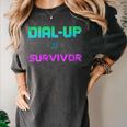 Dial Up Survivor Retro Modem Nostalgia Tech Top Women's Comfort Colors T-Shirt Pepper