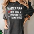 DVM Veterinarian Graduation Doctor Veterinary Medicine Women's Comfort Colors T-Shirt Pepper