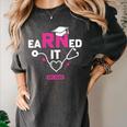 Earned It RN 2025 Nurse Graduation Nursing School Graduate Premium Tri-Blend Women's Comfort Colors T-Shirt Pepper