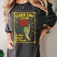 Elder Emo Club Emo Gothic Music Nostalgia Women's Comfort Colors T-Shirt Pepper