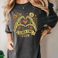 Elder Emo Club Skeleton Hands Heart Nostalgia Women's Comfort Colors T-Shirt Pepper