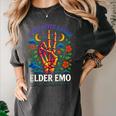 Elder Emo Nostalgia Skeleton Hand Women's Comfort Colors T-Shirt Pepper Elder Emo Nostalgia Skeleton Hand Women's Comfort Colors T-Shirt Pepper