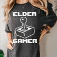 Elder Gamer Retro Video Game Nostalgia Old Gamer Women's Comfort Colors T-Shirt Pepper Elder Gamer Retro Video Game Nostalgia Old Gamer Women's Comfort Colors T-Shirt Pepper