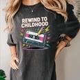 Elder Millennials Embracing 90s Rewind Nostalgia Vibes Women's Comfort Colors T-Shirt Pepper Elder Millennials Embracing 90s Rewind Nostalgia Vibes Women's Comfort Colors T-Shirt Pepper
