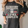 Elementary Level Complete Gamer Class Of 2025 Graduation Women's Comfort Colors T-Shirt Pepper