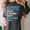 Elephant Party For Introvert Going Women's Comfort Colors T-Shirt Pepper