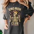 Emo Mom Club Still Rockin Skeleton Nostalgia Women Mother Women's Comfort Colors T-Shirt Pepper