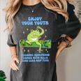 Enjoy Adulthood Comes With Bills Nostalgia Regret Women's Comfort Colors T-Shirt Pepper