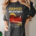 Family Adventures Where Every Mile Is A Memory Women's Comfort Colors T-Shirt Pepper Family Adventures Where Every Mile Is A Memory Women's Comfort Colors T-Shirt Pepper