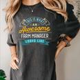 Farm Manager Shirt Awesome Job Occupation Graduation Women's Comfort Colors T-Shirt Pepper
