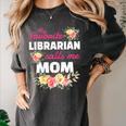 My Favorite Librarian Calls Me Mom Graduation Women's Comfort Colors T-Shirt Pepper