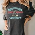 Film Degree Major Shirt Strong Woman Graduation Women's Comfort Colors T-Shirt Pepper