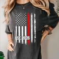 Fire Academy Survivor Firemen Fire School Graduation Women's Comfort Colors T-Shirt Pepper