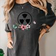 Floral Rad Tech Radiology Graduation X-Ray Tech Women's Comfort Colors T-Shirt Pepper