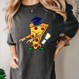 Flossing Pizza Dairy OIT For Dairy OIT Graduation Women's Comfort Colors T-Shirt Pepper