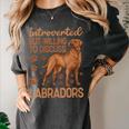 Fox Red Labrador Retriever Introvert Foxred Lab Women's Comfort Colors T-Shirt Pepper Fox Red Labrador Retriever Introvert Foxred Lab Women's Comfort Colors T-Shirt Pepper