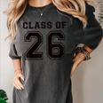 Freshman Class Of 2026 High School Senior Graduation Women's Comfort Colors T-Shirt Pepper