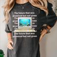 Frutiger Aero Aesthetic Tech The Future That Was Promised Women's Comfort Colors T-Shirt Pepper Frutiger Aero Aesthetic Tech The Future That Was Promised Women's Comfort Colors T-Shirt Pepper