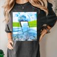 Frutiger Aero Aesthetic Tech Water Fishes Monitor Screen Raglan Baseball Tee Women's Comfort Colors T-Shirt Pepper Frutiger Aero Aesthetic Tech Water Fishes Monitor Screen Raglan Baseball Tee Women's Comfort Colors T-Shirt Pepper