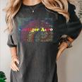 Frutiger Aero Graphic Er Tie Dye Women's Comfort Colors T-Shirt Pepper