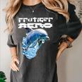 Frutiger Aero Splashy Dolphin Y2k Aesthetic Graphic Premium Women's Comfort Colors T-Shirt Pepper