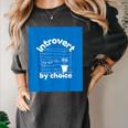 Fun For Introverts Women's Comfort Colors T-Shirt Pepper