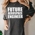 Future Aerospace Engineer College Graduate Graduation Women's Comfort Colors T-Shirt Pepper
