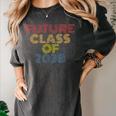 Future Class Of 2038 Graduation Women's Comfort Colors T-Shirt Pepper