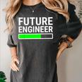 Future Engineer Loading Bar Cool Graduation Women's Comfort Colors T-Shirt Pepper