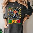 Future HBCU Grad Dabbing Kid Graduation For Boys Kids Women's Comfort Colors T-Shirt Pepper