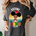 Future HBCU Grad Graduate Afro Girl College Graduation Women's Comfort Colors T-Shirt Pepper