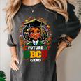 Future HBCU Grad Graduation Students Girl Kids Women's Comfort Colors T-Shirt Pepper