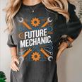 Future Mechanic Graduation School Kids Toddler Women Men Gag Women's Comfort Colors T-Shirt Pepper