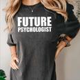 Future Psychologist Graduate Graduation Psychology Student Women's Comfort Colors T-Shirt Pepper
