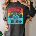 Game Over Class Of 2026 Shirt Students Last Day Graduation Women's Comfort Colors T-Shirt Pepper