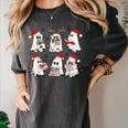 Ghost Book Reading Christmas Books Lover Teacher Kids Women's Comfort Colors T-Shirt Pepper Ghost Book Reading Christmas Books Lover Teacher Kids Women's Comfort Colors T-Shirt Pepper