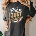 Girl I Just Graduated Spanish Grad Girls Graduation Women's Comfort Colors T-Shirt Pepper