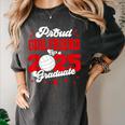 Girlfriend Of a 2025 Graduate Prom Graduation 25 VolleyBall Women's Comfort Colors T-Shirt Pepper