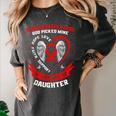 Go Red In Memory Of Daughter Heart Disease Awareness Graphic Women's Comfort Colors T-Shirt Pepper Go Red In Memory Of Daughter Heart Disease Awareness Graphic Women's Comfort Colors T-Shirt Pepper