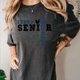 Golf Senior Night Golf Senior 2025 Graduation 63 Women's Comfort Colors T-Shirt Pepper