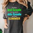 Goodbye 3rd Grade On My Way To 4th Grade 2022 Graduation Women's Comfort Colors T-Shirt Pepper