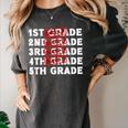 Goodbye 4th Grade Graduation Last Day School Hello 5th Grade Women's Comfort Colors T-Shirt Pepper