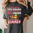 Goodbye 7th Grade Graduation To 8th Grade Hello Summer Women's Comfort Colors T-Shirt Pepper