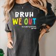 Goodbye Kindergarten Hello 1st Grade Kindergarten Graduation Women's Comfort Colors T-Shirt Pepper