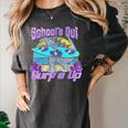 Goodbye School Hello Summer Last Day Of School Graduation Women's Comfort Colors T-Shirt Pepper