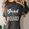 Grad Squad Cute Graduation Women's Comfort Colors T-Shirt Pepper